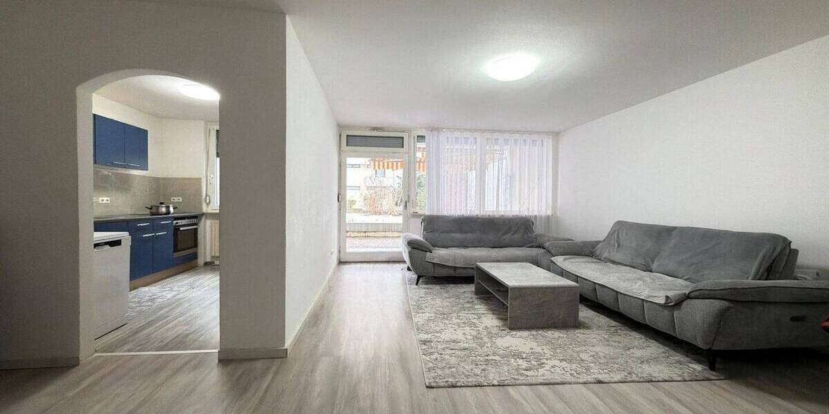 Etagenwohnung Augsburg Pfersee - 3 Zimmer, 78 m&sup2;, 329.000&euro; | Angebot:26699077