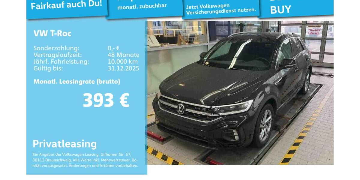 VW T-Roc 14.920 km 27.991 € Mannheim 68309