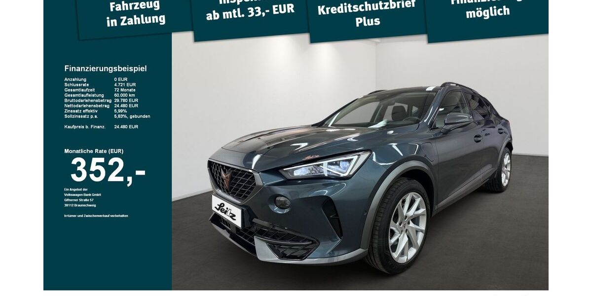 Cupra Formentor 51.445 km 24.480 &euro; Memmingen 87700