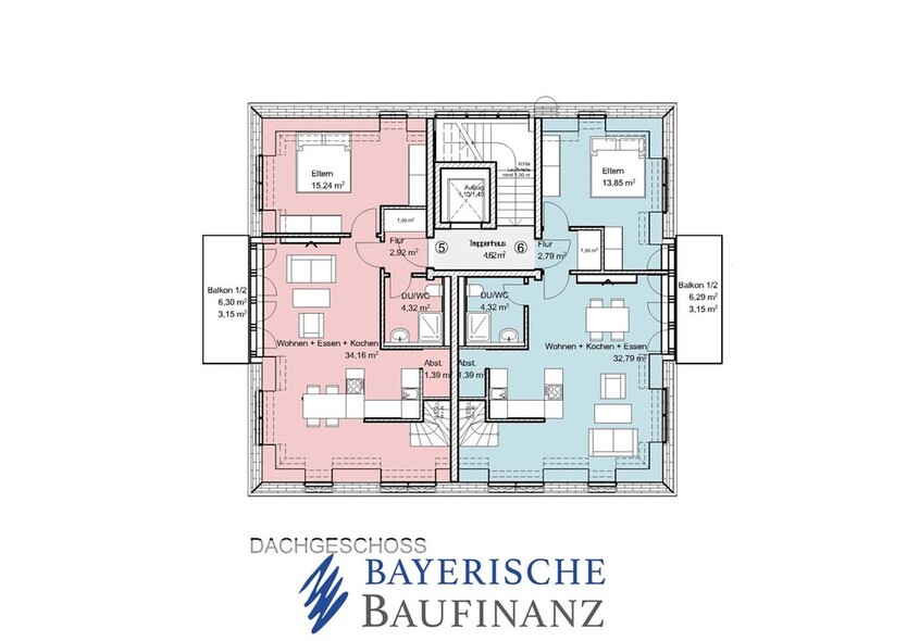• ERSTKLASSIGE MAISONETTE-Wohnung • 3 Zimmer NEUBAU • MÜNCHEN-THALKIRCHEN-SOLLN • RUHIGE SÜD-LAGE •