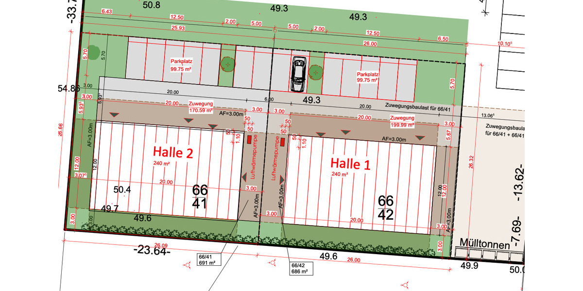 Gewerbeobjekt Broderstorf - 2.650&euro; | Angebot:23800676