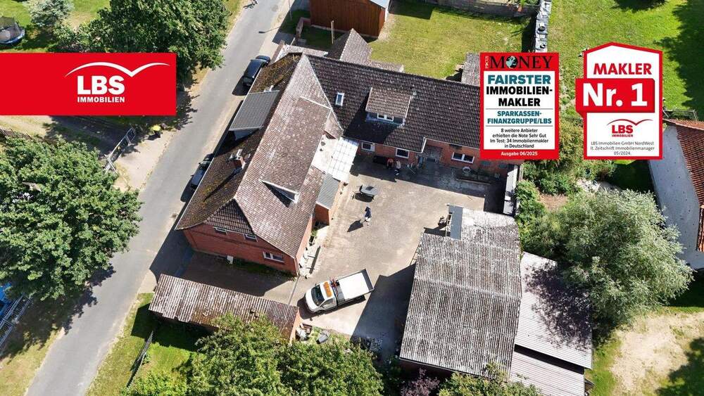 Teilsanierter Resthof in Wrestedt-Ostedt - ideal für Familien & Investoren 2 zimmer