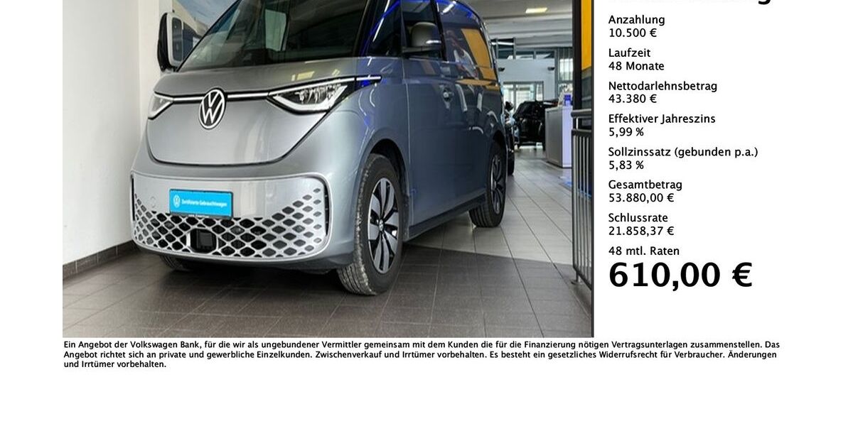 VW ID. Buzz 3.400 km 49.990 € Idstein 65510