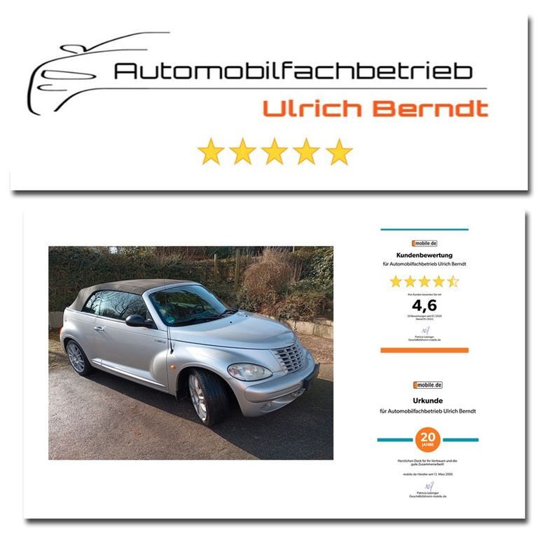 Chrysler PT Cruiser 99.854 km 3.999 € Essen 45307