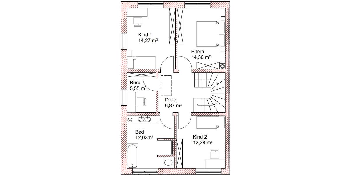 Doppelhaushälfte Reisbach Englmannsberg - 5 Zimmer, 140 m&sup2;, 1.600&euro; | Angebot:25948209
