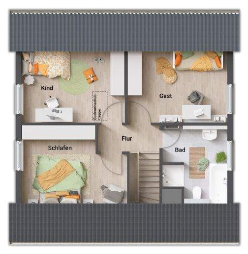 Einfamilienhaus Lüdersdorf - 6 Zimmer, 129 m&sup2;, 413.066&euro; | Angebot:26787118