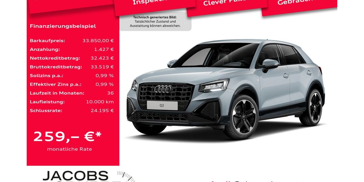 Audi Q2 5.821 km 33.850 &euro; Mönchengladbach 41066