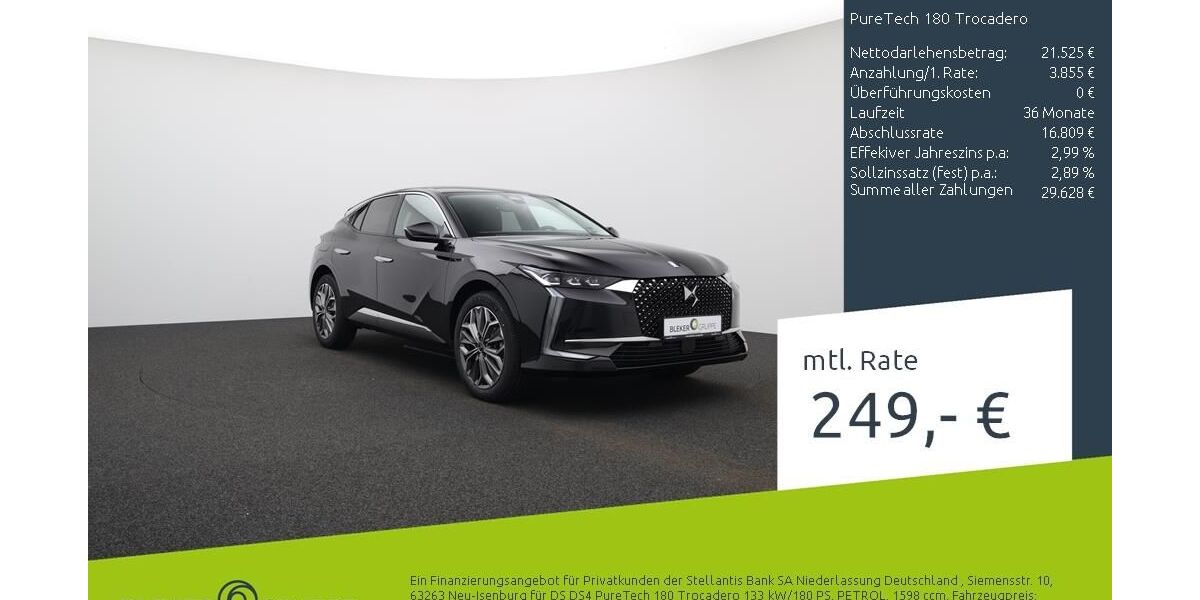Citroen DS4 9.959 km 24.880 &euro; Dortmund 44263