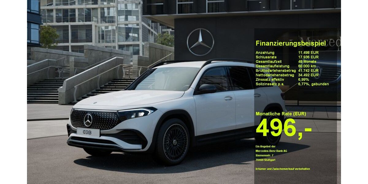Mercedes-Benz EQB 15.535 km 46.280 &euro; Elmshorn 25337