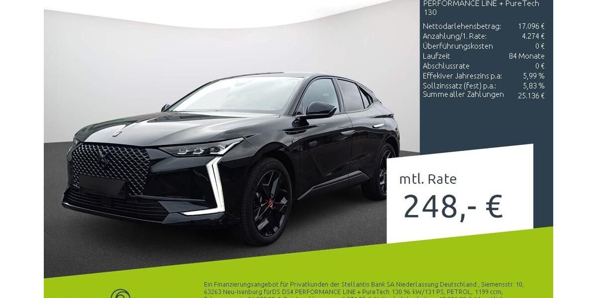 Citroen DS4 13.164 km 21.370 &euro; Borken 46325