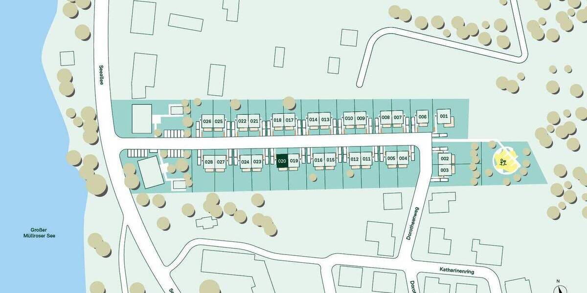 Doppelhaushälfte Müllrose - 4 Zimmer, 114 m&sup2;, 349.900&euro; | Angebot:25984948