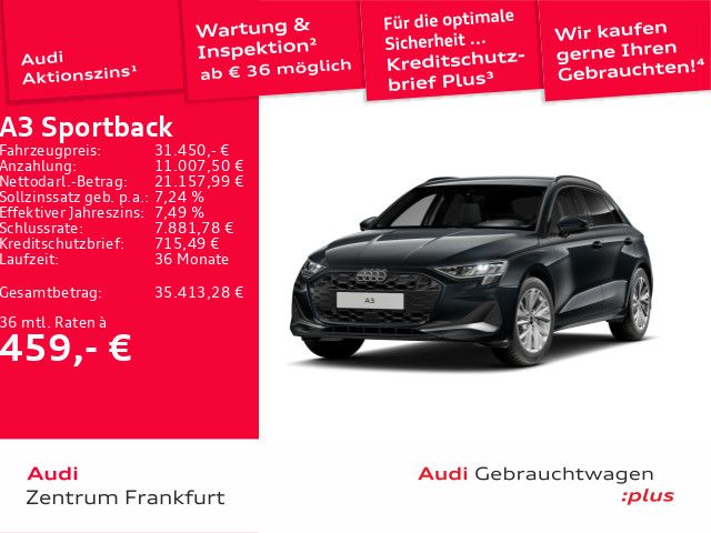 Audi A3 10.071 km 31.450 &euro; Frankfurt am Main 60326