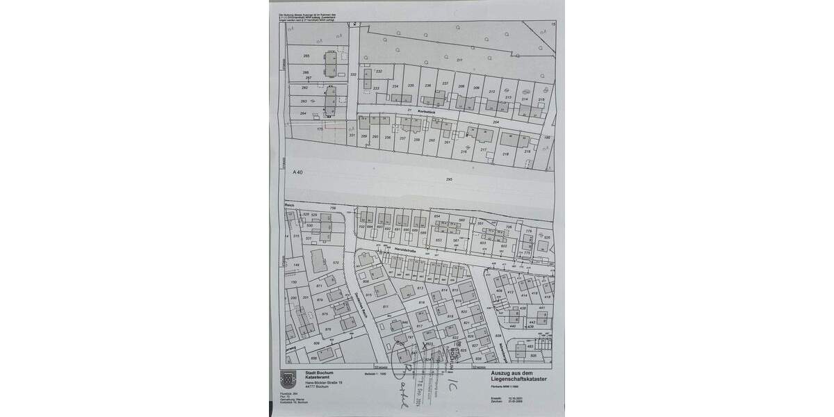 Grundstück Bochum Werne zimmer