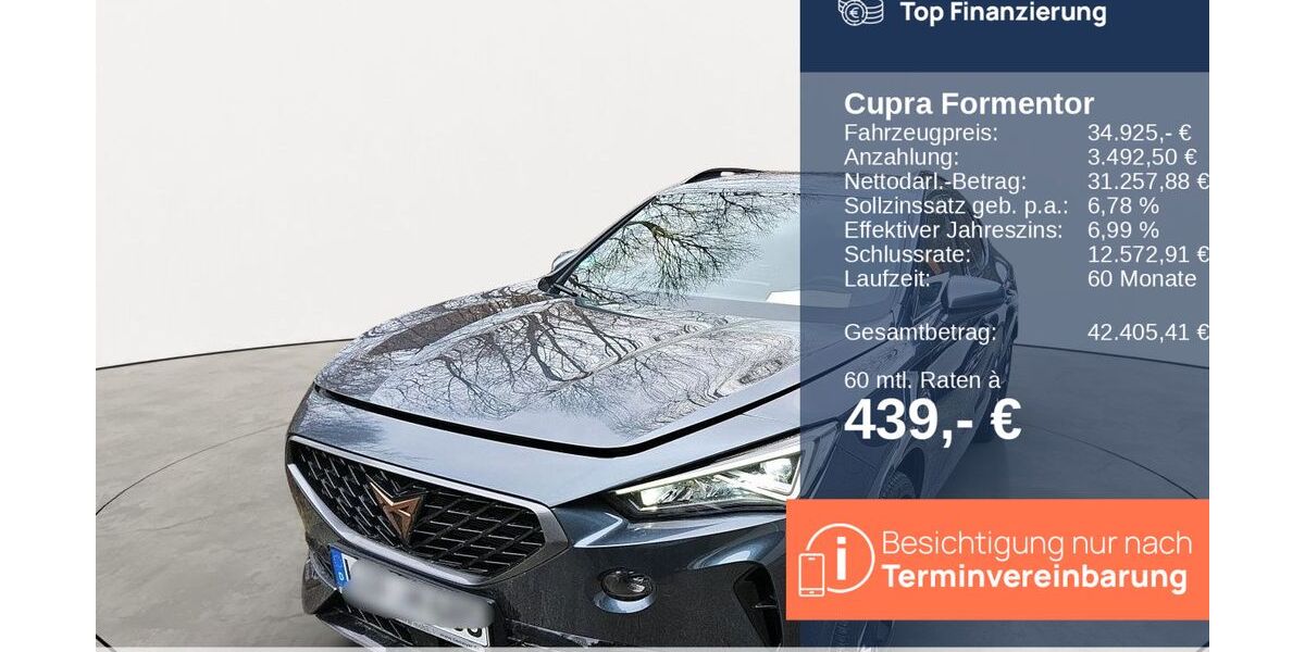 Cupra Formentor 13.498 km 34.925 &euro; Jesteburg 21266