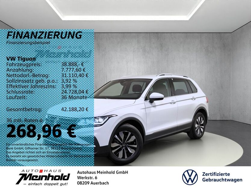 VW Tiguan 14.950 km 38.888 € Auerbach/Rebesgrün 08209