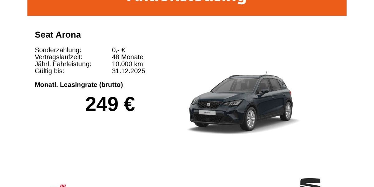Seat Arona 1.523 km 24.190 &euro; Bayreuth 95448