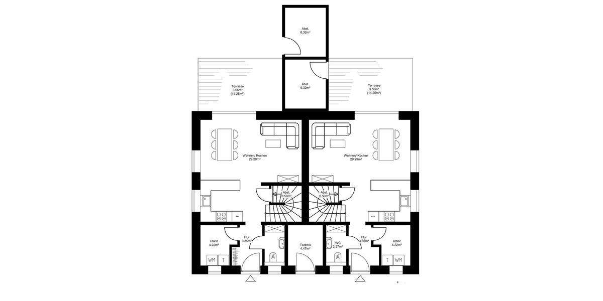 Etagenwohnung Jörl - 3.5 Zimmer, 80 m&sup2;, 850&euro; | Angebot:26205320