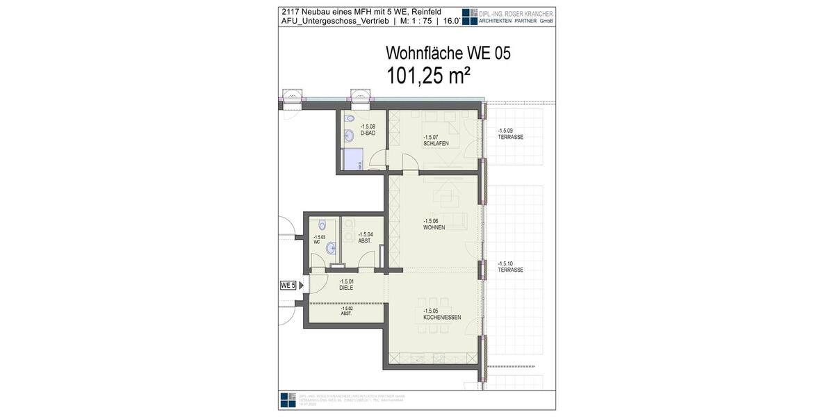 Reinfeld - hochwertige 2-Zimmer Wohnung in direkter Herrenteichlage ca. 103qm (Erstbezug) 2 zimmer