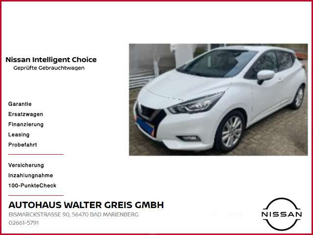 Nissan Micra 31.107 km 13.500 &euro; Bad Marienberg 56470