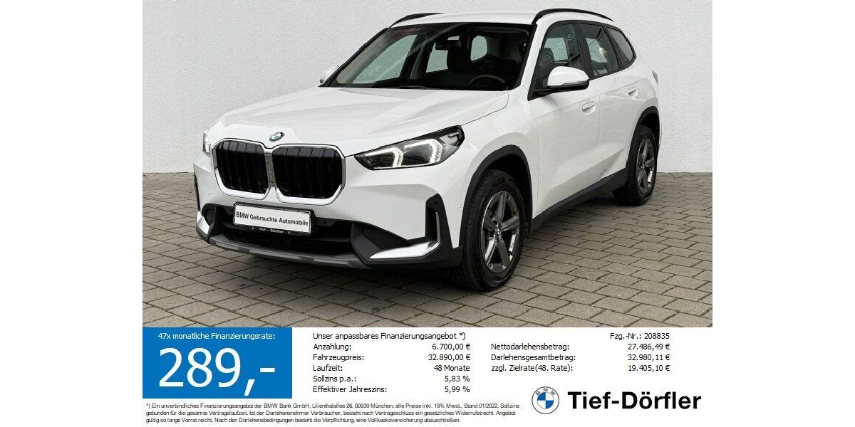 BMW X1 28.780 km 32.890 &euro; Marktsteft 97342
