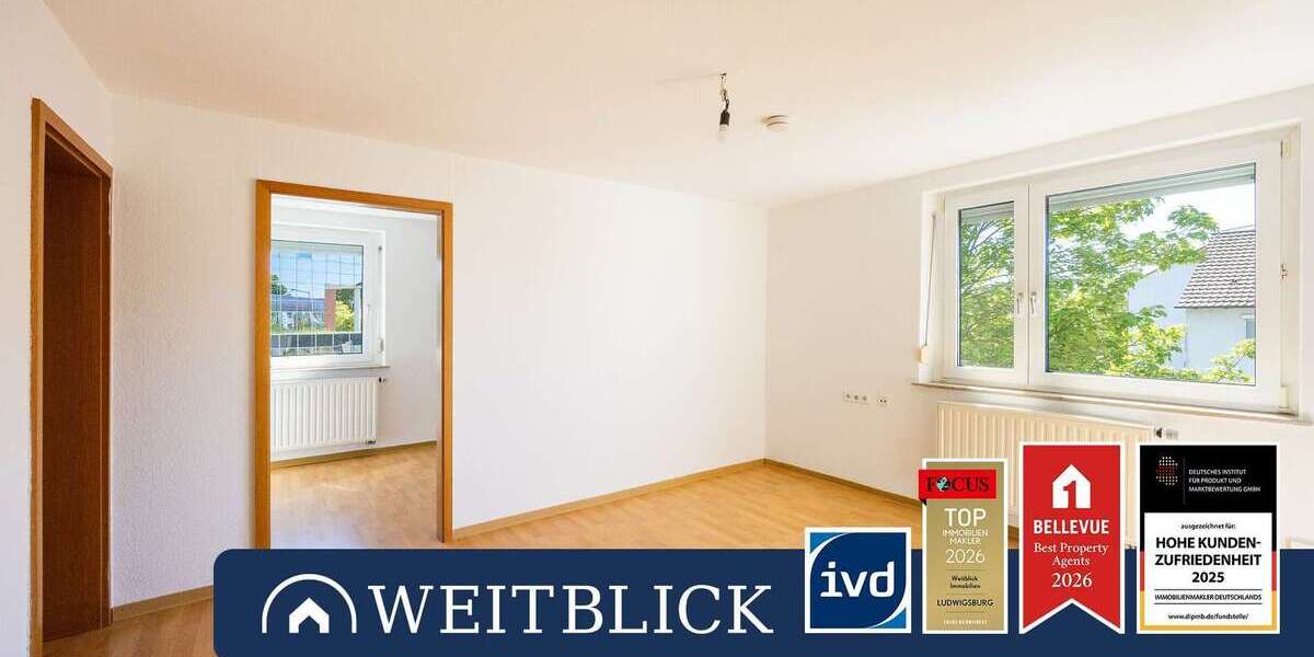 Etagenwohnung Ludwigsburg - 3 Zimmer, 55 m&sup2;, 169.000&euro; | Angebot:26960286