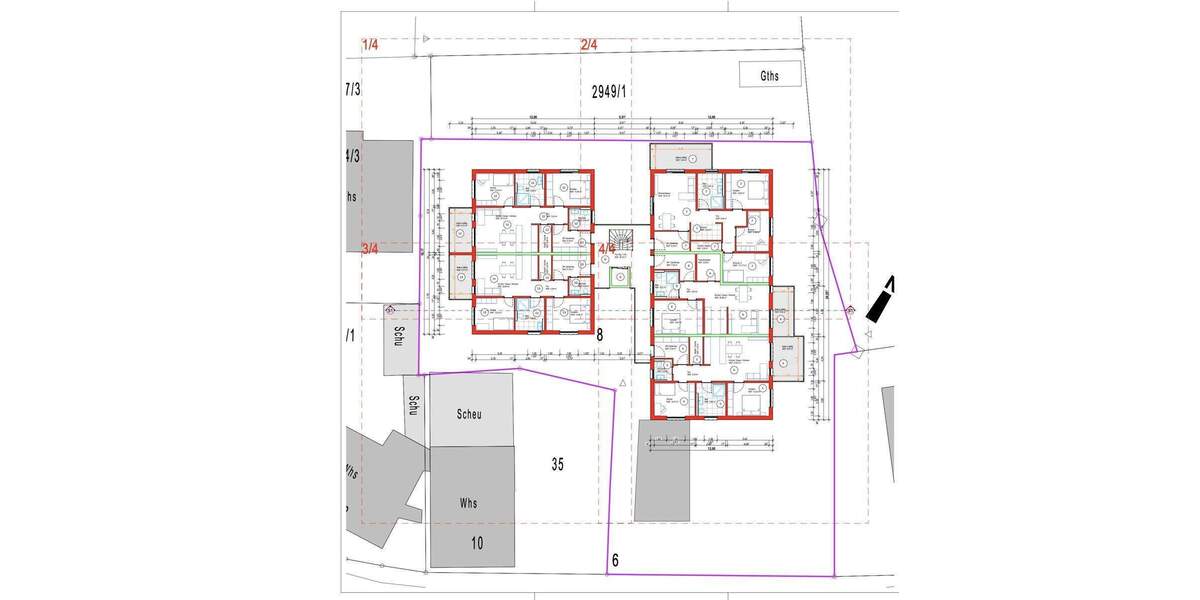 Etagenwohnung Karlsbad Spielberg - 2 Zimmer, 75 m&sup2;, 429.552&euro; | Angebot:25706123