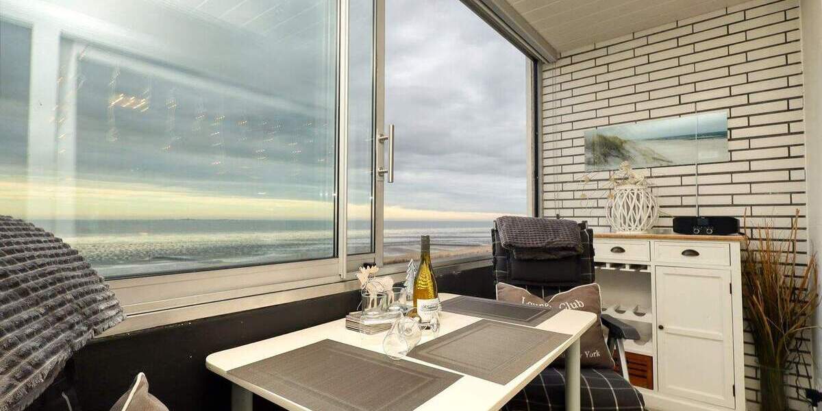 Logenplatz an der Nordsee - Exklusive Eigentumswohnung in erster Meereslinie mit spektakulärem 180°-Panoramablick 3 zimmer