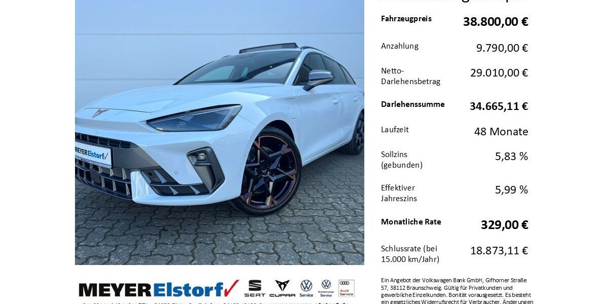 Cupra Leon 15.400 km 38.800 &euro; Neu Wulmstorf 21629