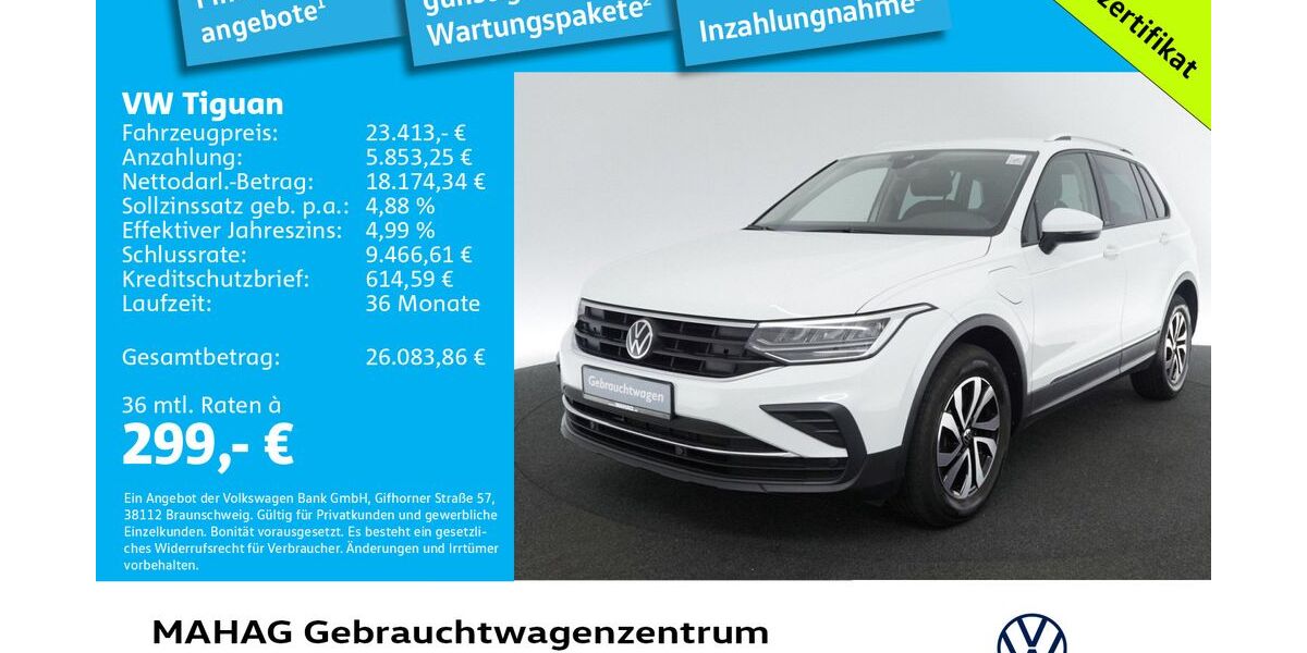 VW Tiguan 82.989 km 23.413 € München 80935