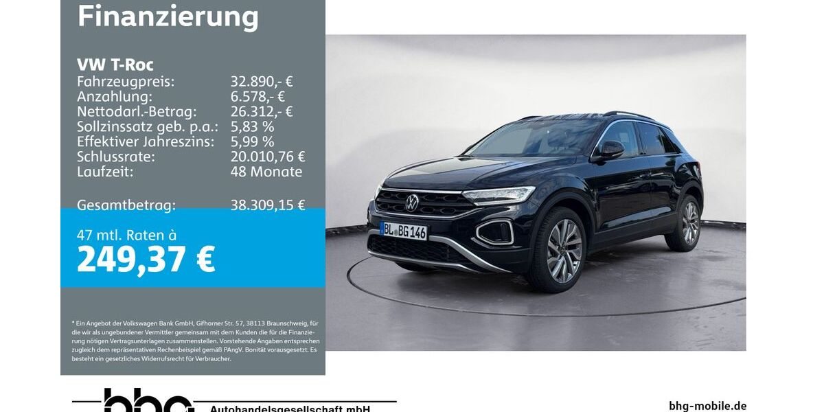 VW T-Roc 8.541 km 32.890 &euro; Albstadt 72458