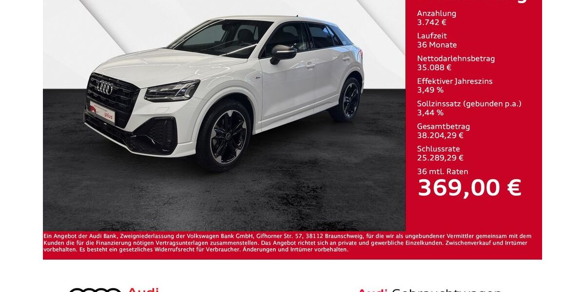 Audi Q2 4.140 km 38.830 &euro; Giessen 35394