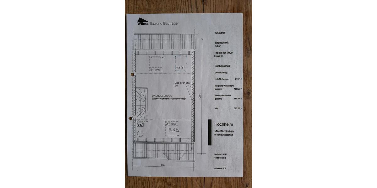 Reihenhaus Hochheim am Main - 5 Zimmer, 122 m&sup2;, 650.000&euro; | Angebot:25882434