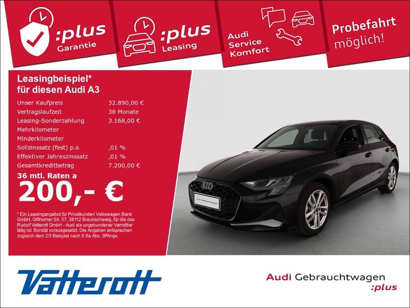 Audi A3 17.619 km 32.890 € Holzminden 37603