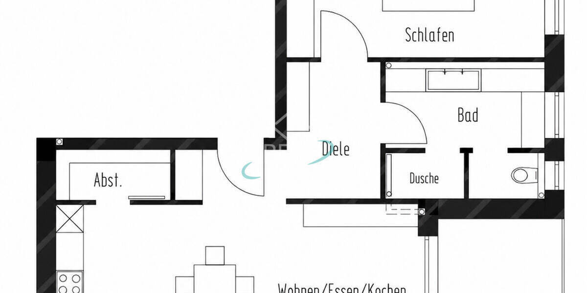 Etagenwohnung Gaildorf - 2 Zimmer, 70 m&sup2;, 315.200&euro; | Angebot:26804676
