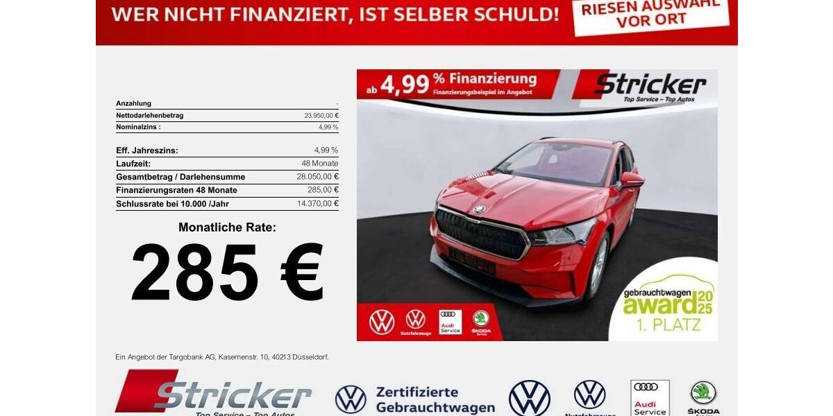 Skoda Enyaq 40.735 km 23.949 &euro; Horn-Bad Meinberg 32805