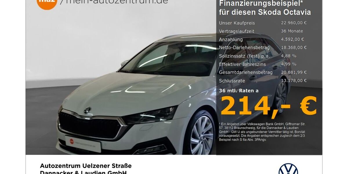 Skoda Octavia 88.642 km 22.960 &euro; Lüneburg 21335