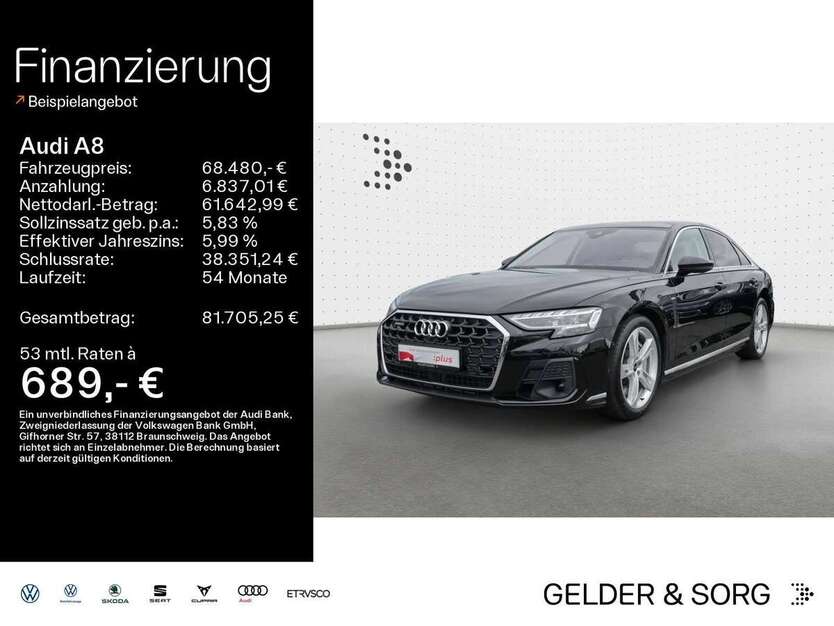 Audi A8 34.923 km 68.480 € Ebern 96106