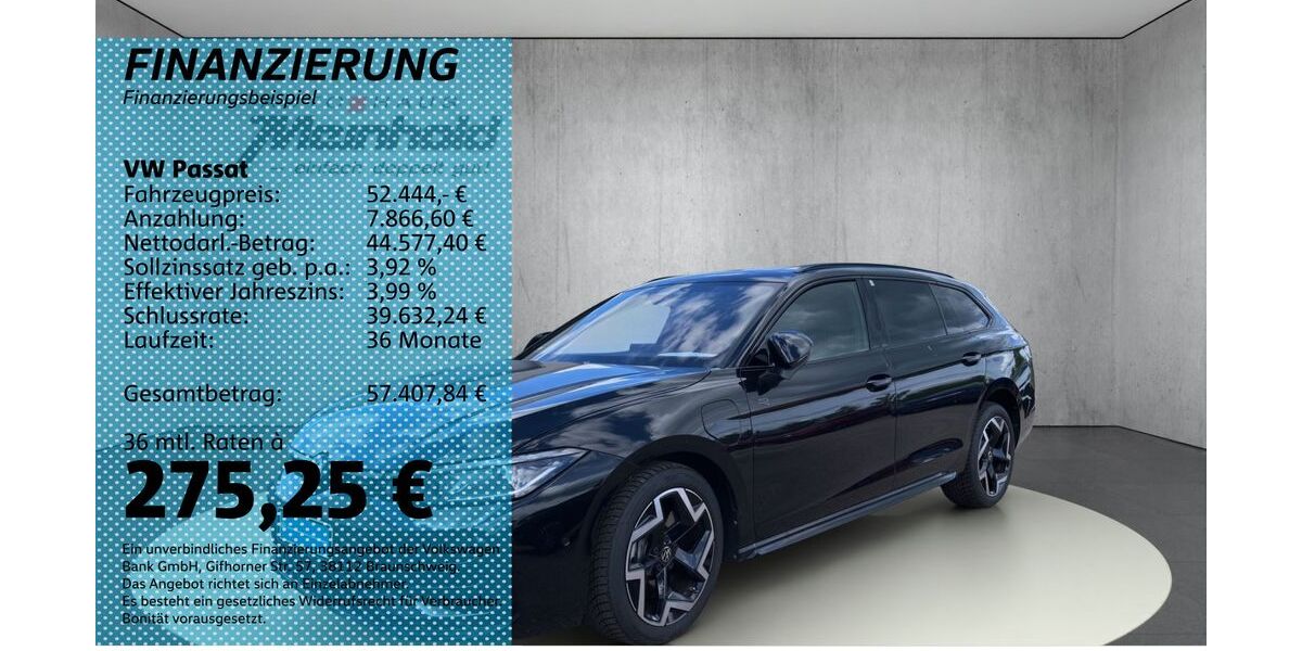 VW Passat 8.900 km 52.444 &euro; Auerbach/Rebesgrün 08209