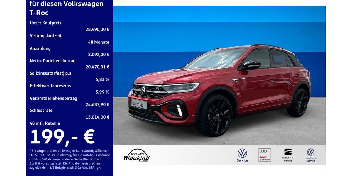 VW T-Roc 9.490 km 28.490 &euro; Enger 32130