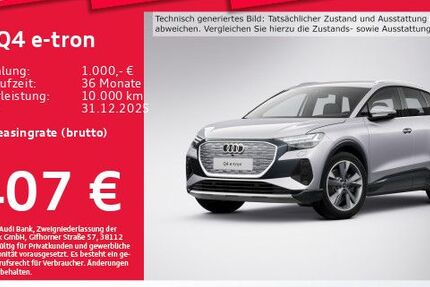 Audi Q4 e-tron 4.153 km 41.973 € Eching 85386