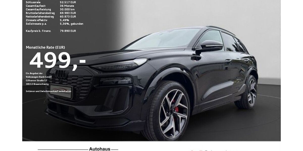 Audi Q6 e-tron 3.900 km 79.890 &euro; Ravensburg 88214