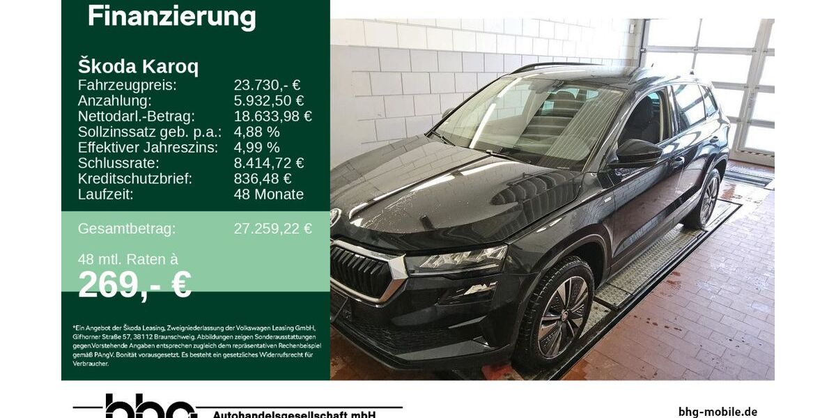 Skoda Karoq 80.050 km 23.730 &euro; Kehl 77694