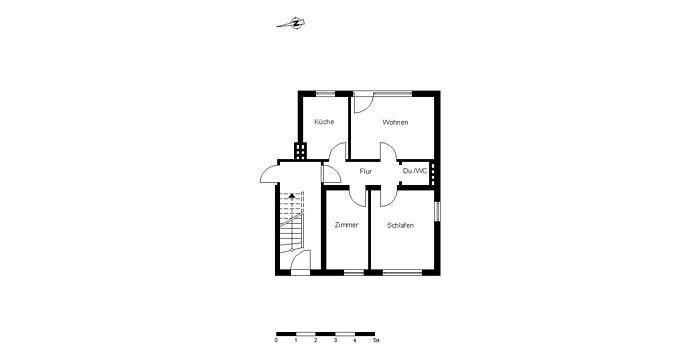 Erdgeschoßwohnung Bremen Burglesum - 3 Zimmer, 49 m&sup2;, 509&euro; | Angebot:26275996