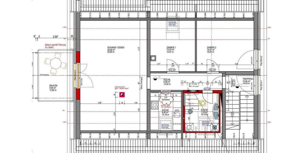 Etagenwohnung Bad Krozingen - 3 Zimmer, 95 m&sup2;, 1.600&euro; | Angebot:25628386