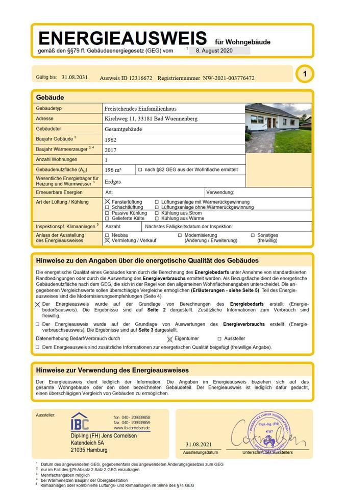 Familienfreundlicher Bungalow mit großem Garten