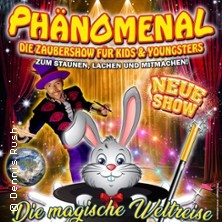 Kinderzaubertheater Phänomenal - Die magische Weltreise 01.02.2026 Bürgerhaus Neckarstadt