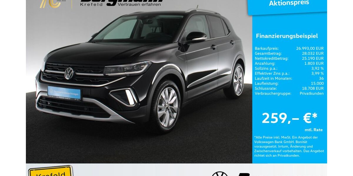VW T-Cross 25.198 km 26.993 &euro; Krefeld 47803