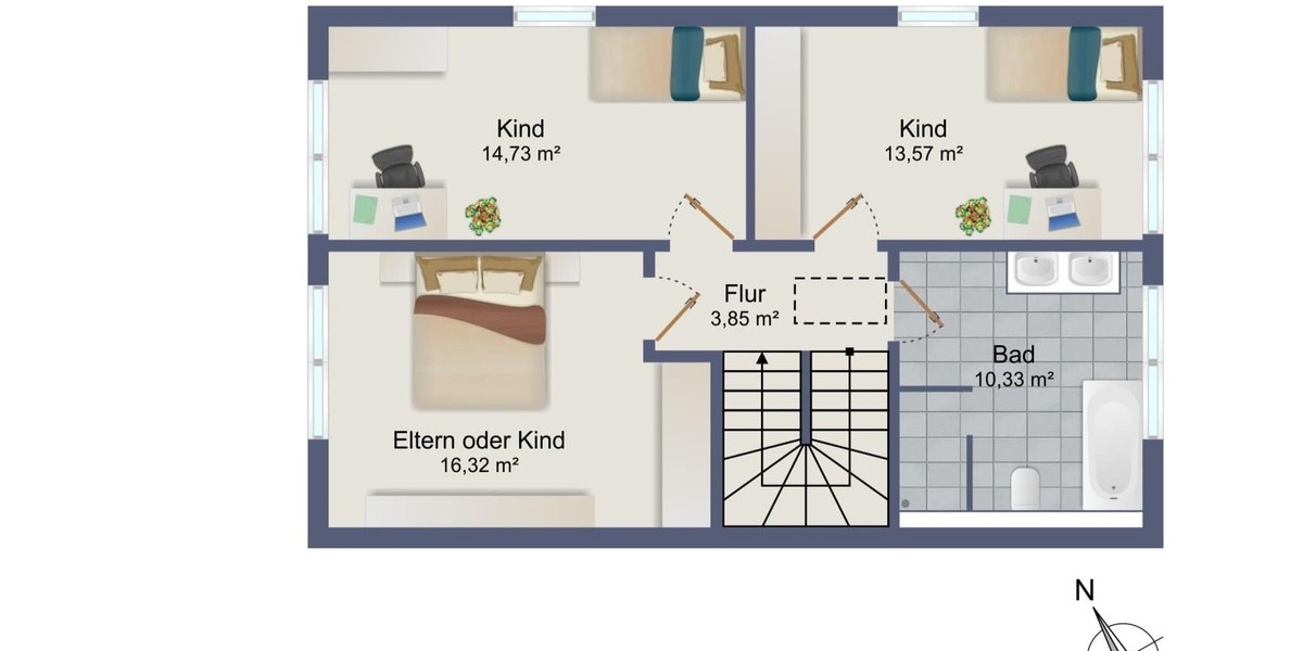 Energieeffizientes und modernes Reihenendhaus in der Nähe Münsters - Reihenendhaus Laer | Angebot:24472326