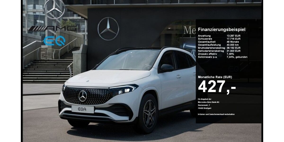 Mercedes-Benz EQA 10.343 km 44.490 &euro; Plettenberg 58840