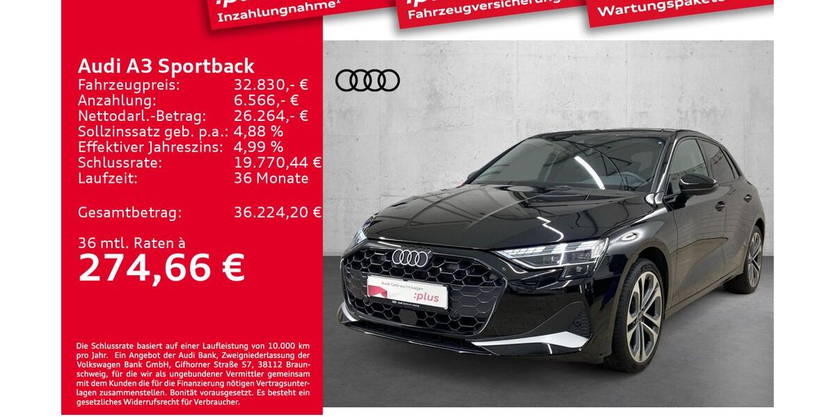 Audi A3 10.850 km 31.880 &euro; Leipzig 04129